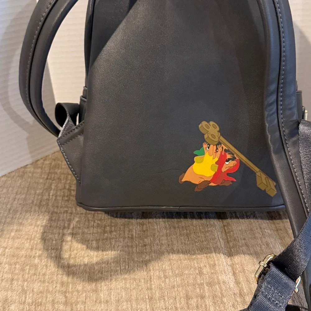 Disney loungefly villian Backpack three evil stepsisters of Cinderella 11 by 9